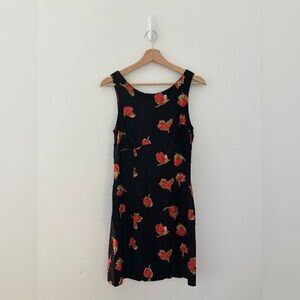 Vintage floral mini dress